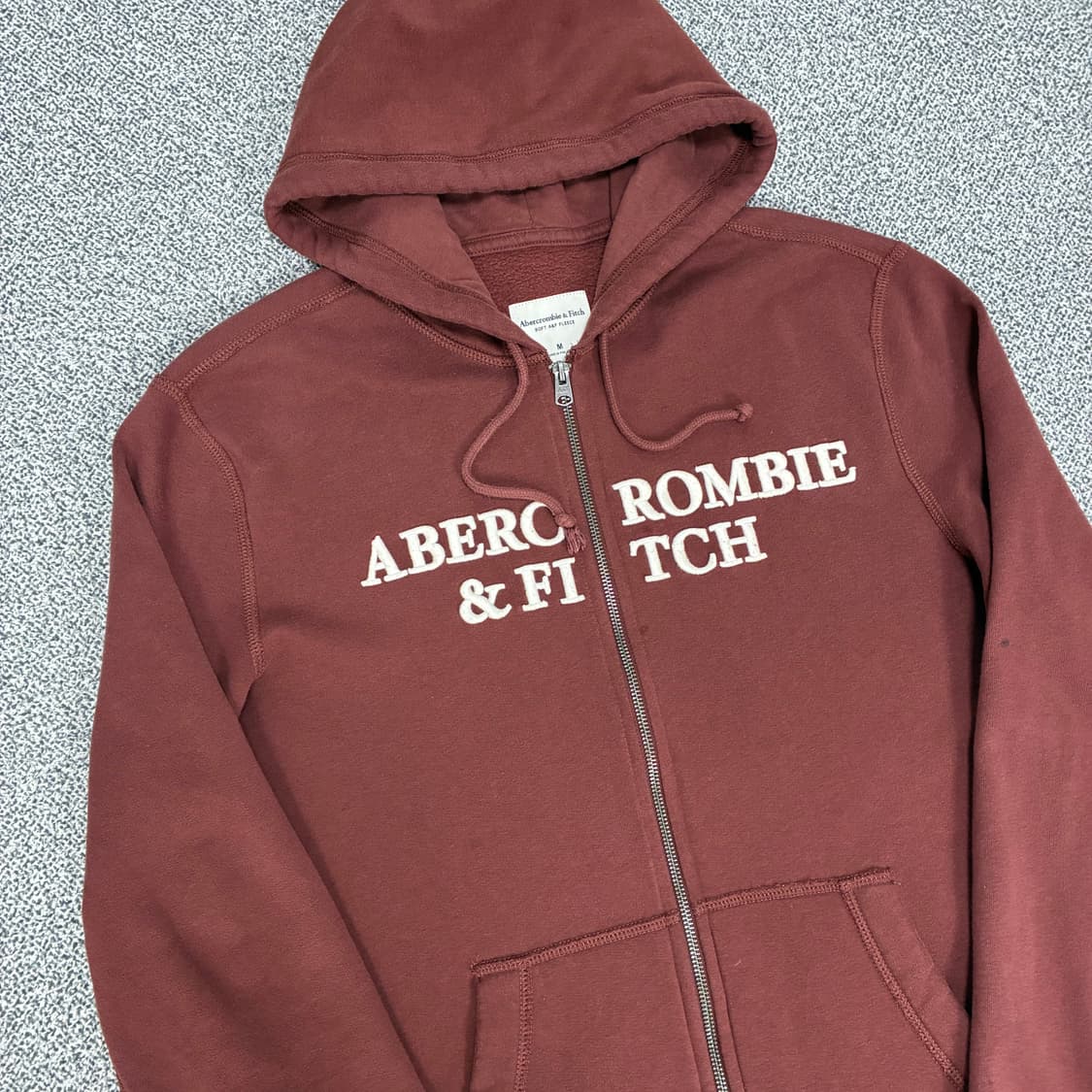 <아베크롬비 빈티지 브라운 후드집업> No.1450 상품이미지4