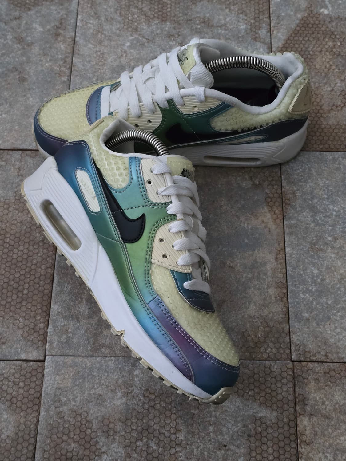 (230)나이키 에어맥스 90 버블 팩 화이트 상품이미지4