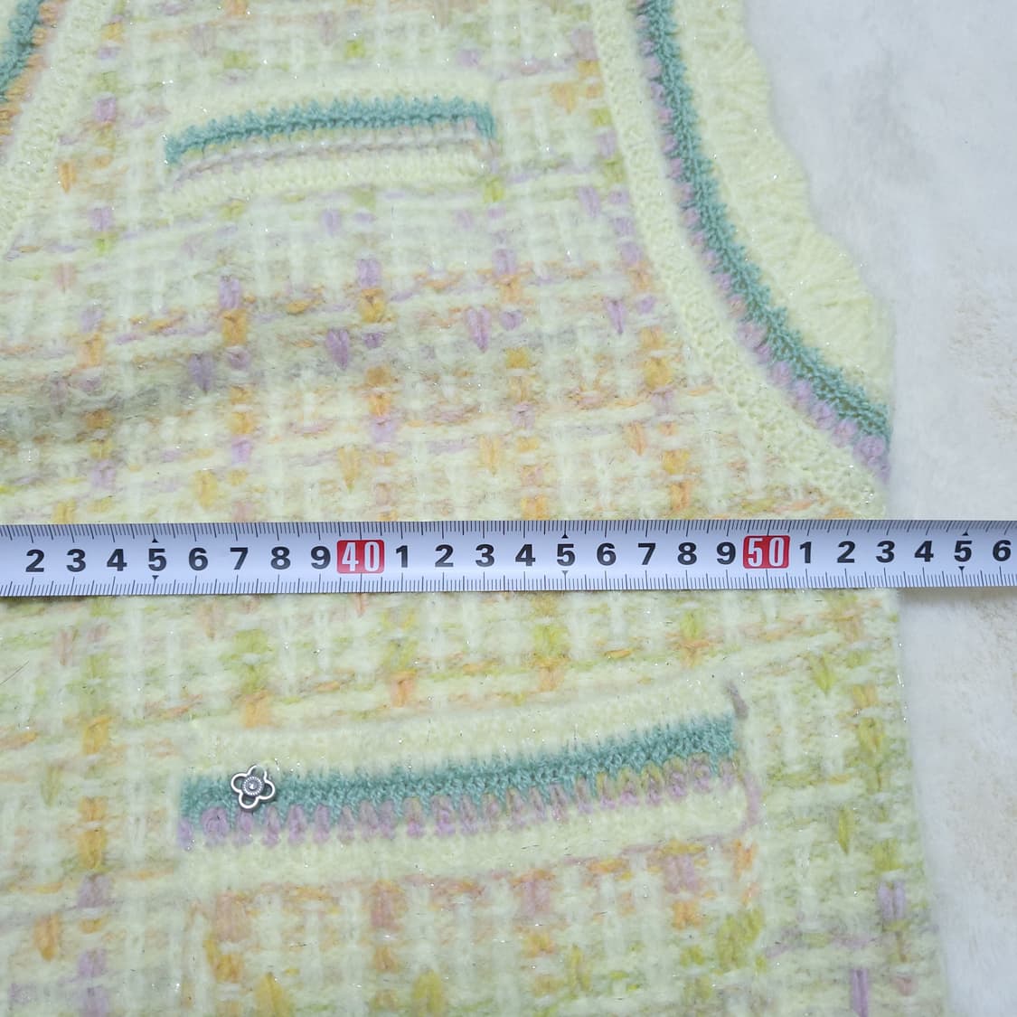 써스데이아일랜드 여성 니트조끼 M 0122 상품이미지7