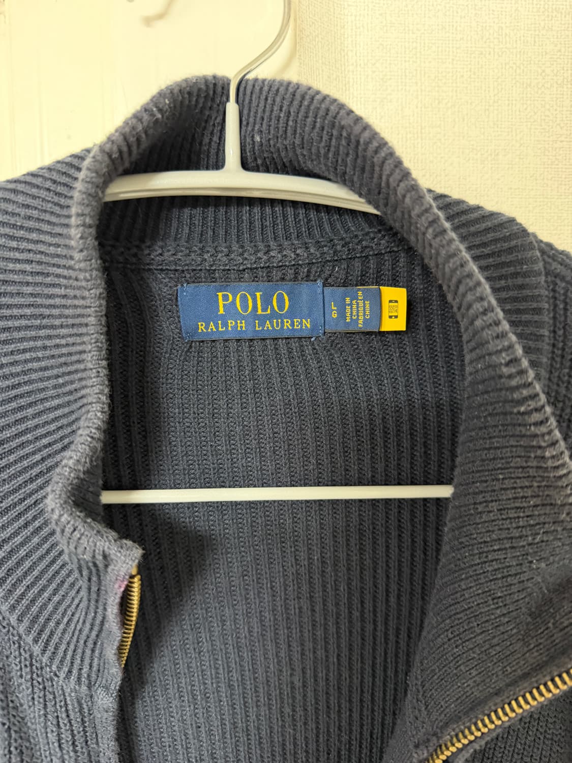 폴로 니트집업 상품이미지3