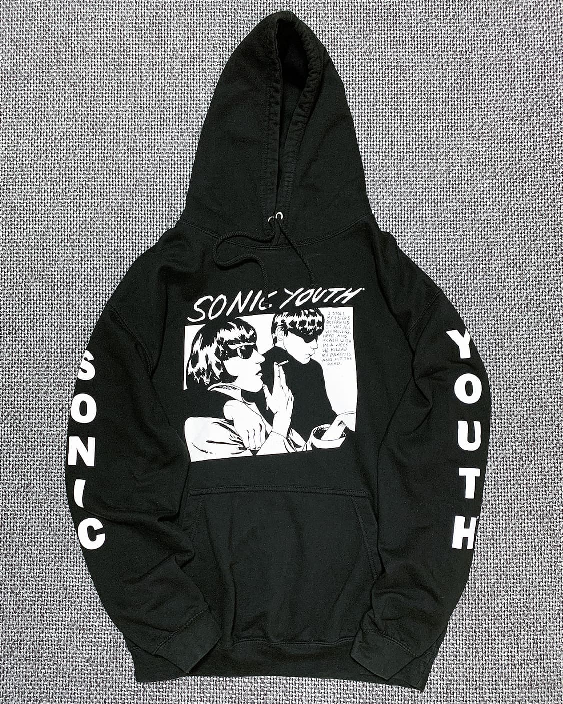 빈티지 락 티셔츠 소닉유스 후디 sonic youth 상품이미지2