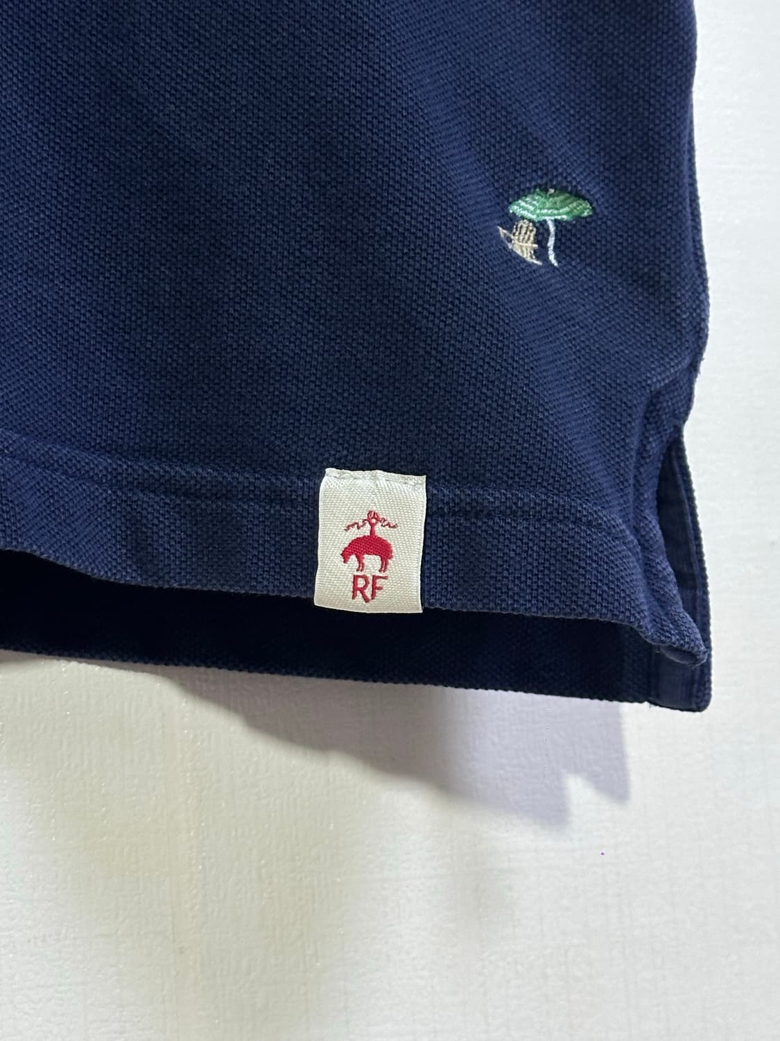 브룩스브라더스 자수 카라 티셔츠 L/네이비 상품이미지4