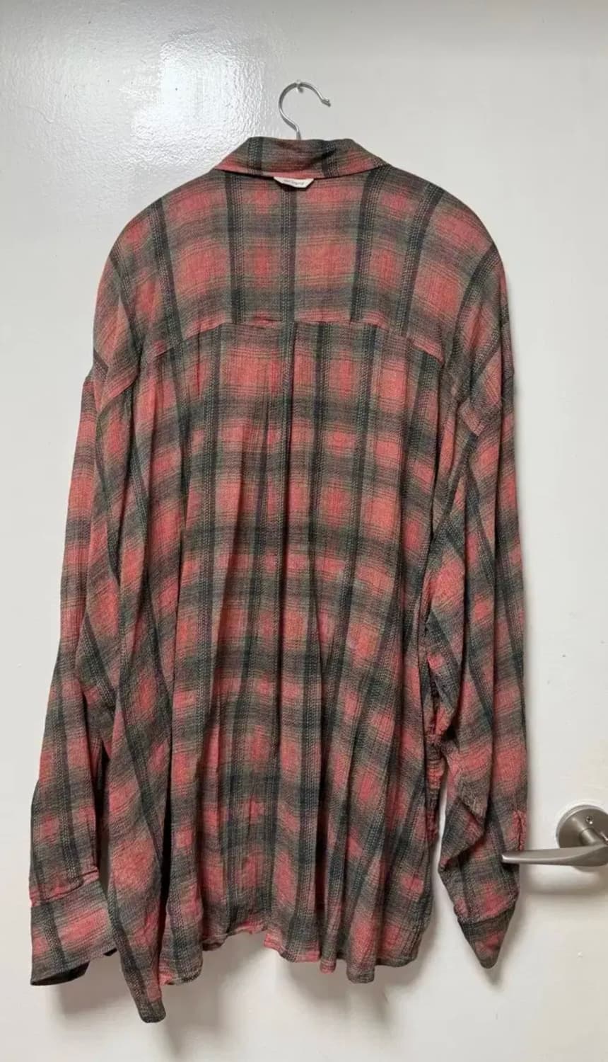 아워레가시 보로우드 셔츠 빅 럼버체크 프린트 50 상품이미지4