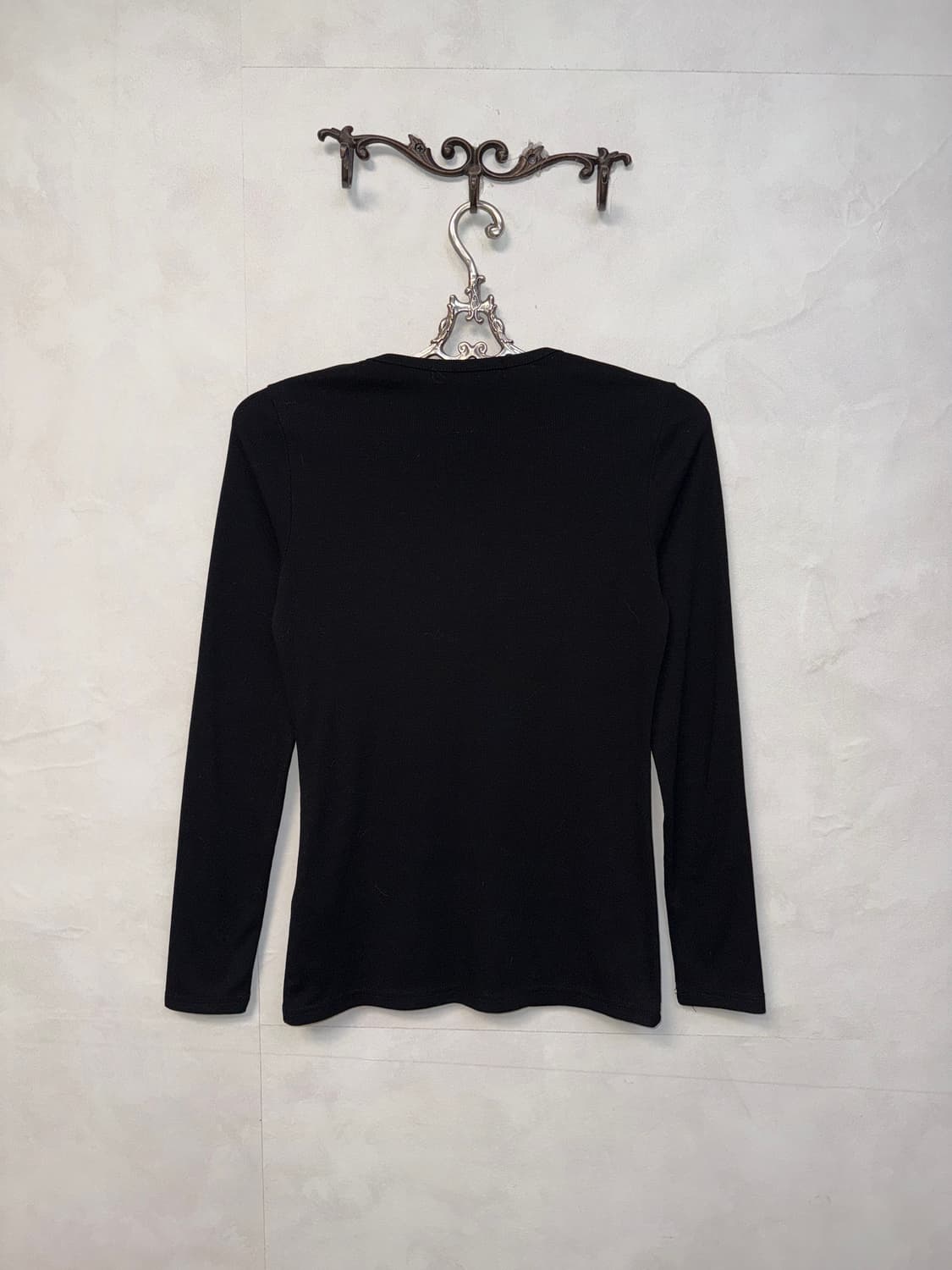 Egoist lettering button long sleeve 상품이미지3