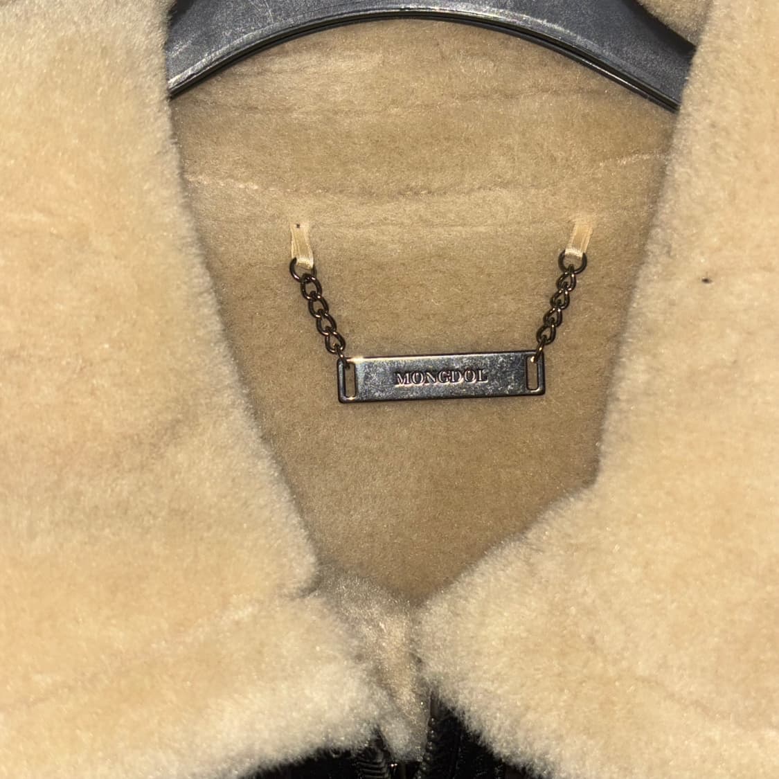 몽돌 퍼 무스탕 자켓 브라운 상품이미지7