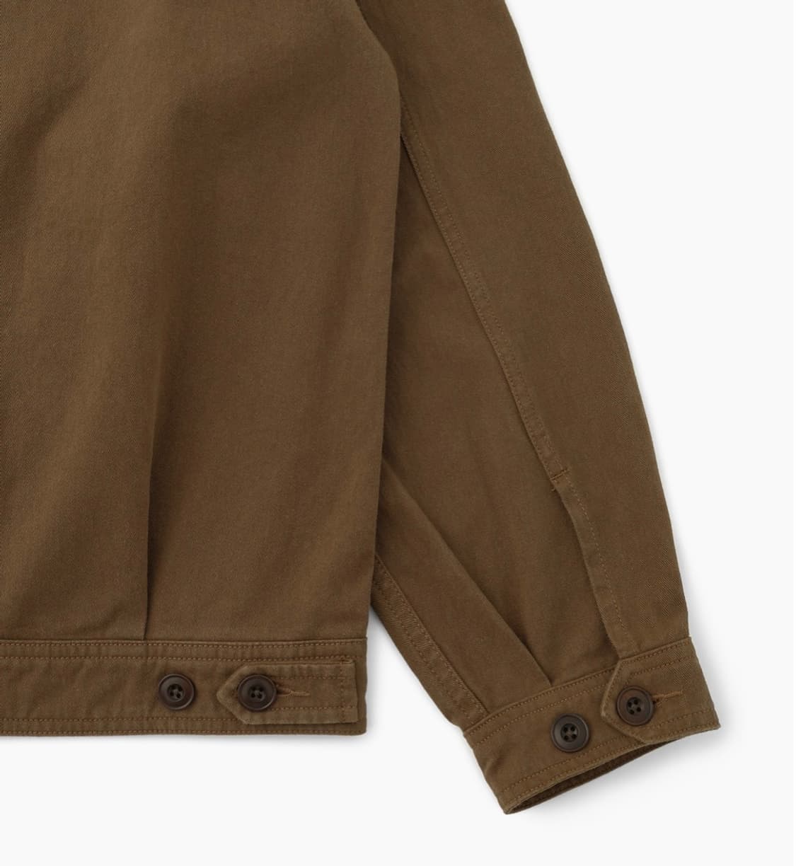 카키스 워시드 스윙 자켓 브라운, XL 상품이미지5