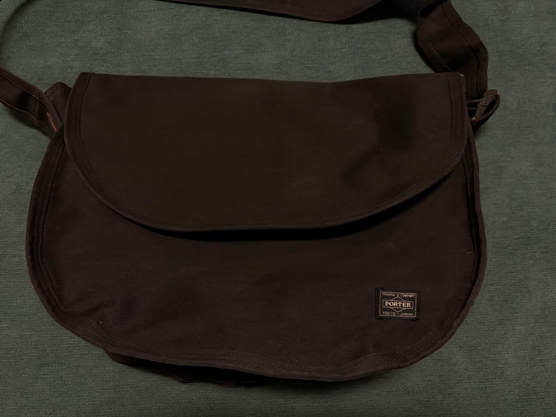 포터 스테인 블랙 메신저백 크로스백 상품이미지1