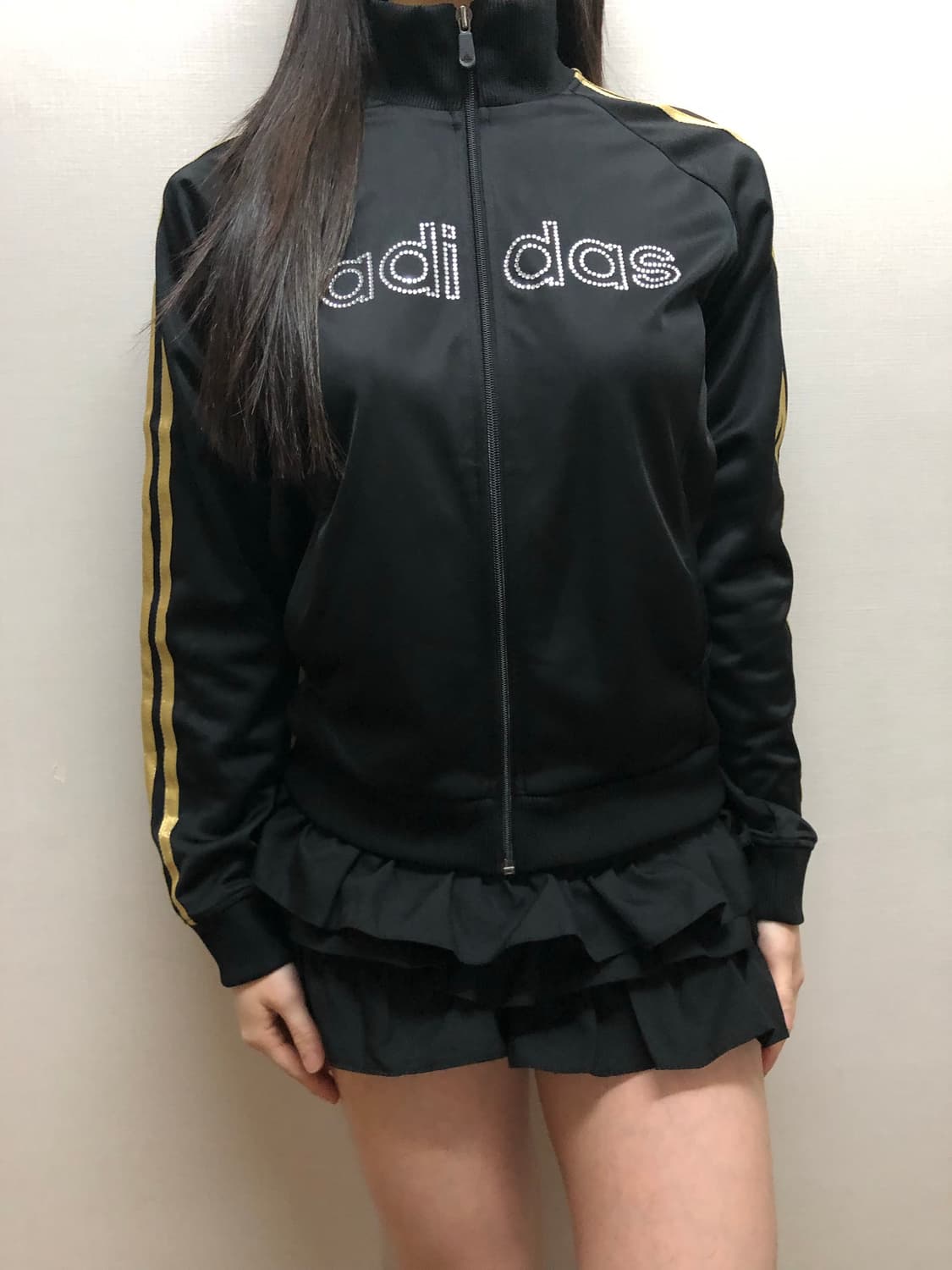 빈티지 블랙 아디다스 큐빅 져지 상품이미지5