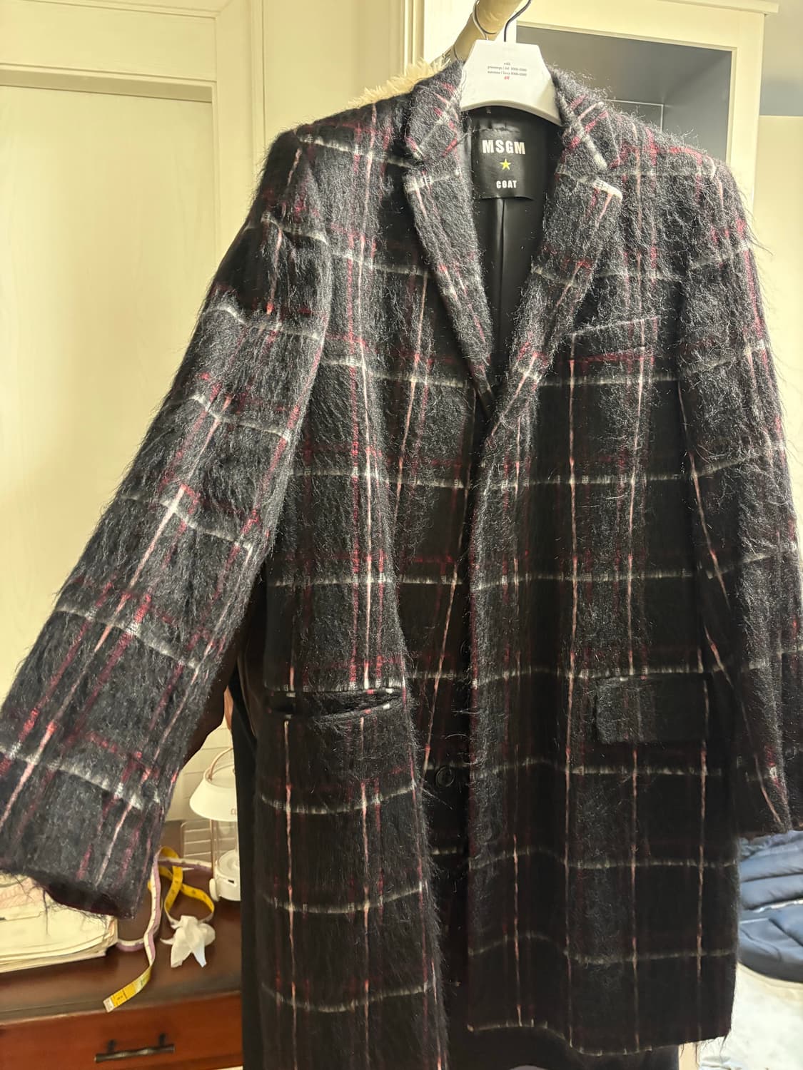 msgm 코트팝니다. 상품이미지1