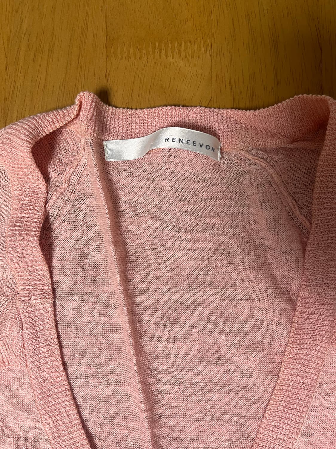 Reneevon 레니본 코랄핑크 썸머 가디건_54 사이즈 상품이미지2