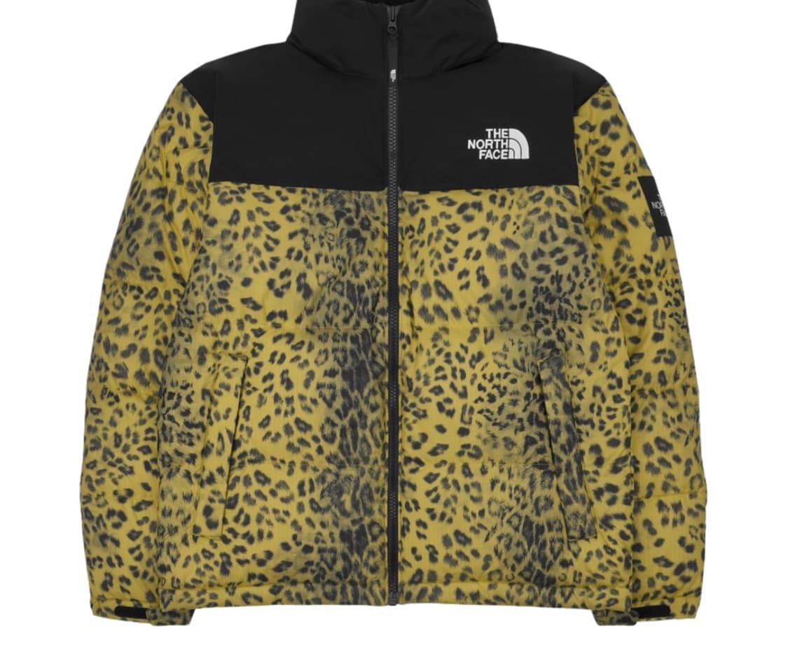 노스페이스 화이트라벨 노벨티 눕시 다운 자켓 레오파드 상품이미지1