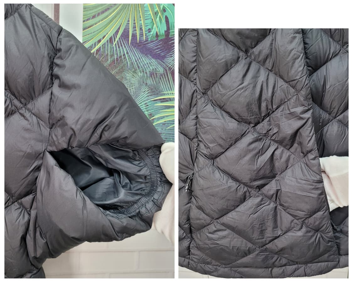 노스페이스 550필 구스다운 파노던 케이프릿 숏 패딩 자켓 L사이즈 상품이미지4