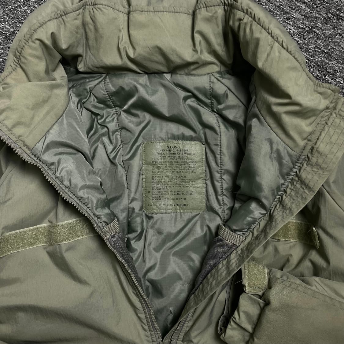ECWCS U.S 미군 gen-lll 프라마로프트 자켓y 1934 상품이미지6