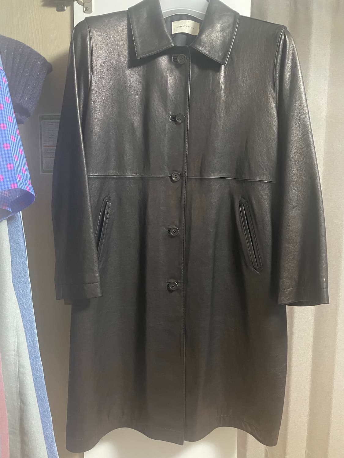 낫띵리튼 레더코트 상품이미지6