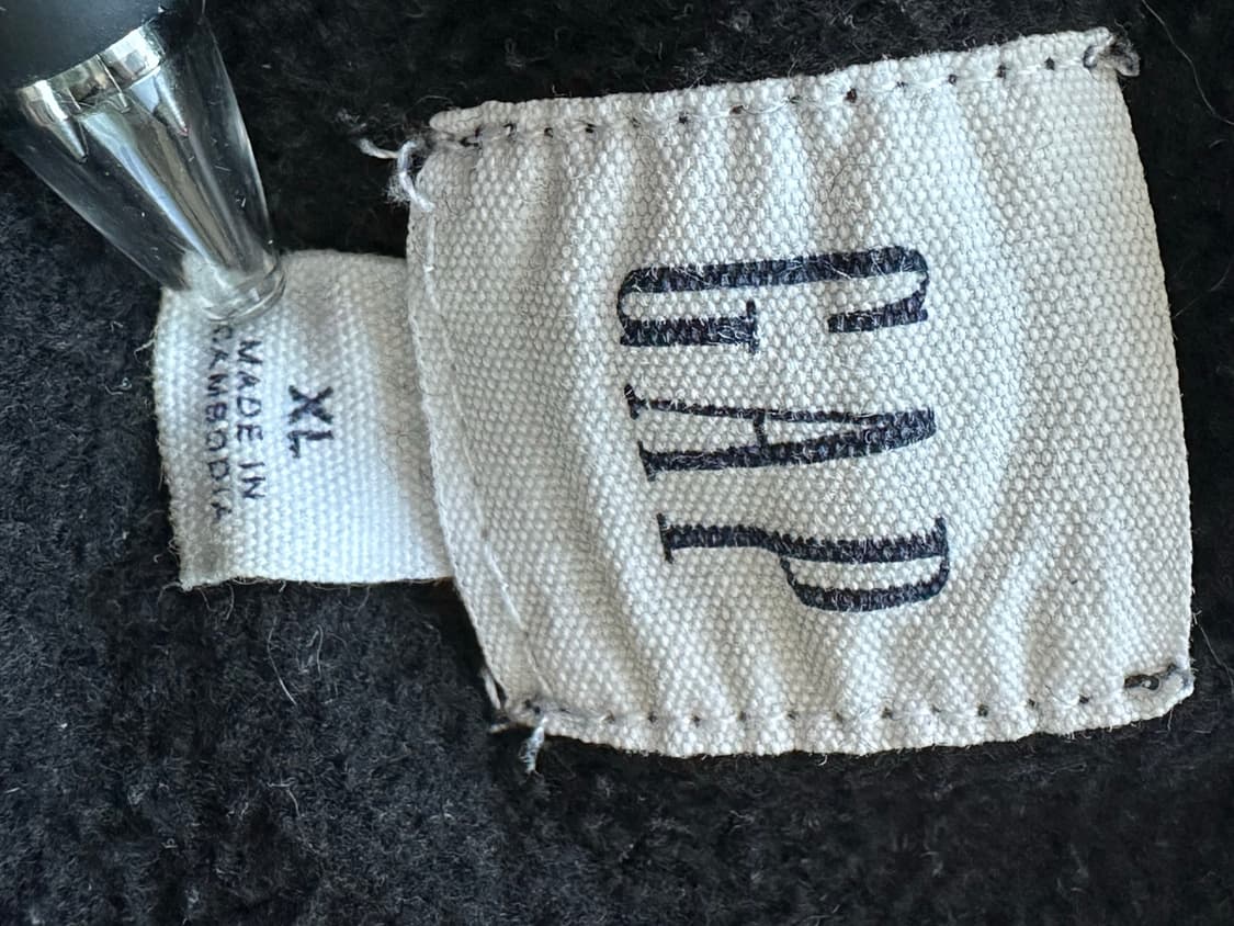 GAP 갭 후드티 XL 블랙 상품이미지2