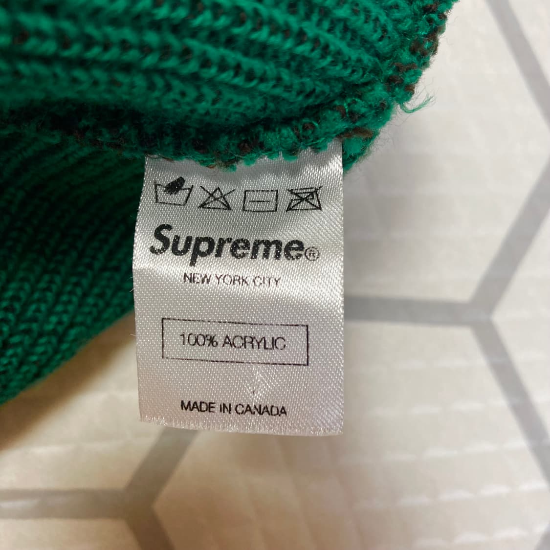 (os) 00s 슈프림 베이직 비니 그린 상품이미지6