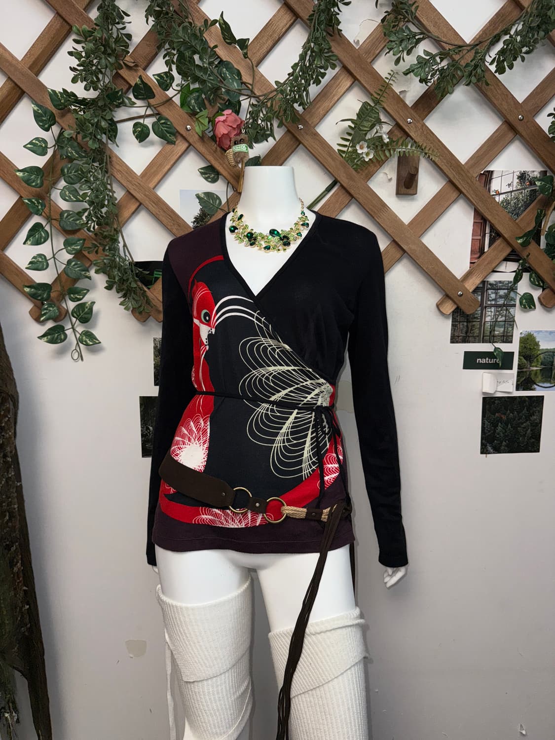 Custo Barcelona oriental cat wrap sleeve 상품이미지1