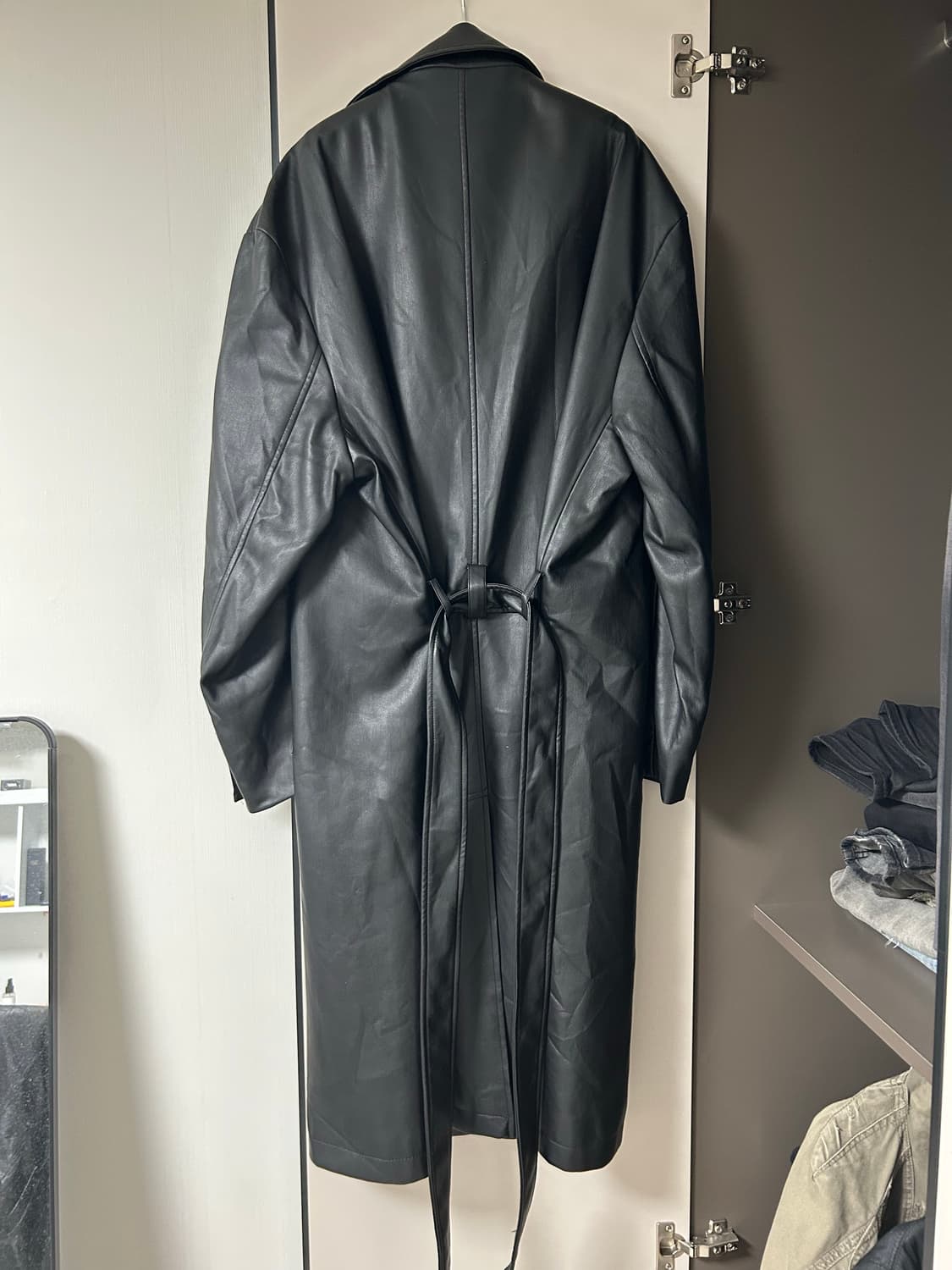 자라 레더코트 상품이미지2