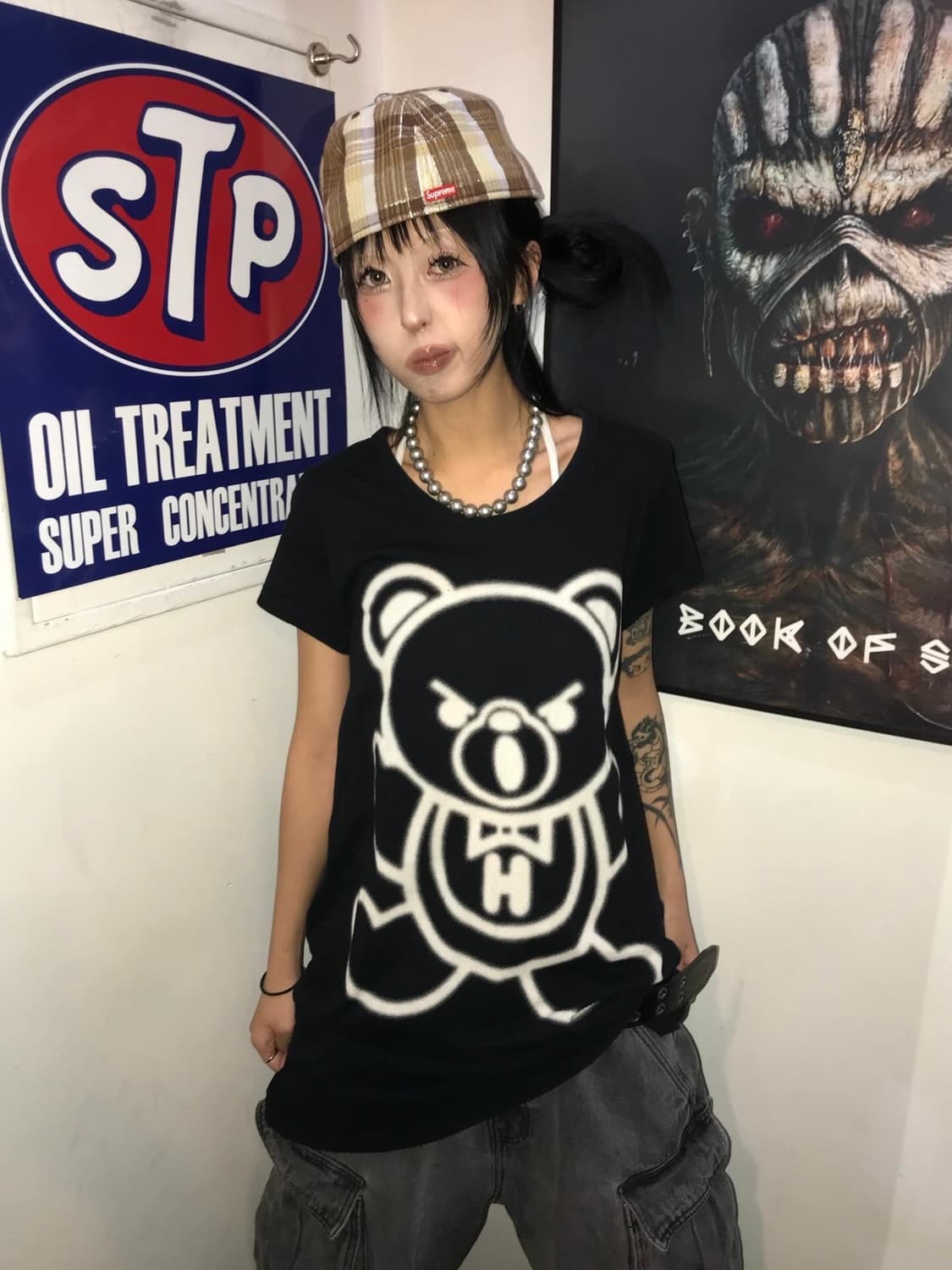 Hysteric Glamour Fxxk Bear Printing Tee 상품이미지2