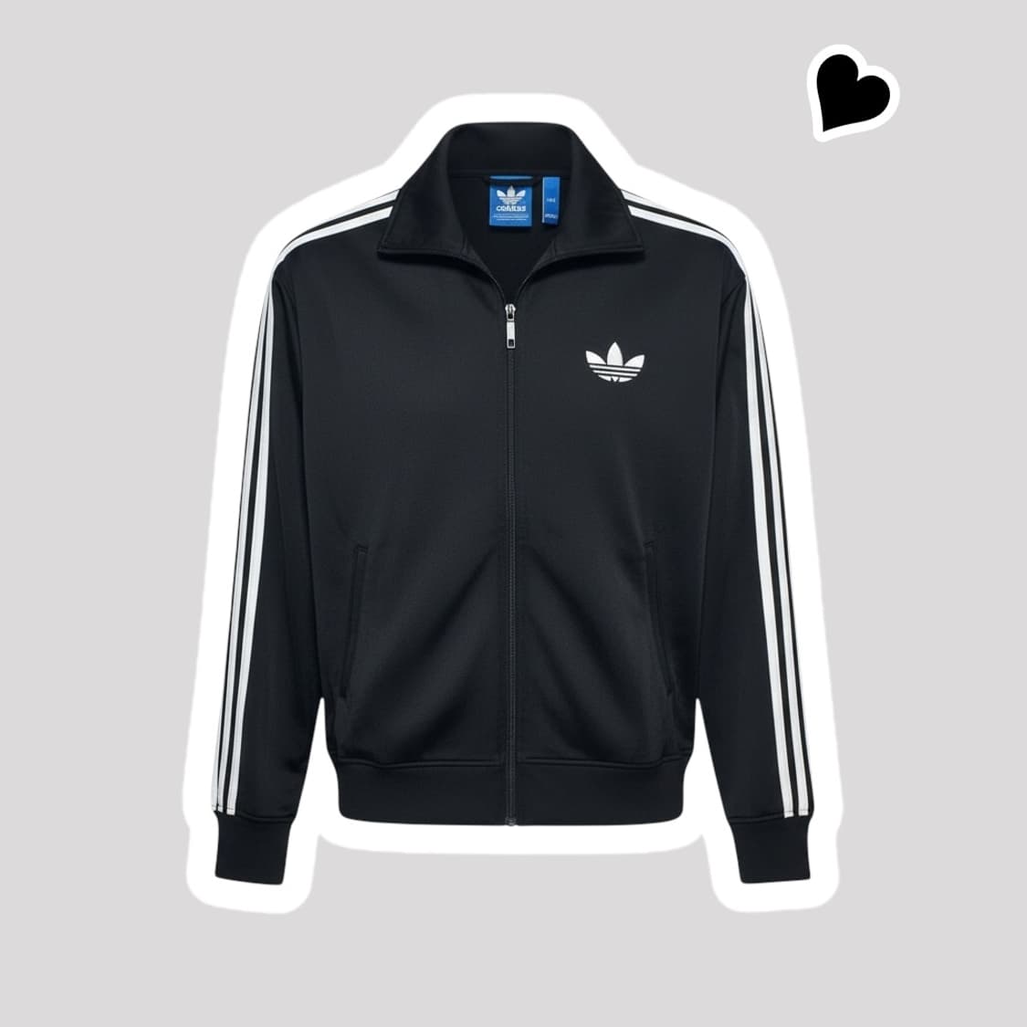 아디다스 블랙 파이어버드 트랙탑 져지 상품이미지1