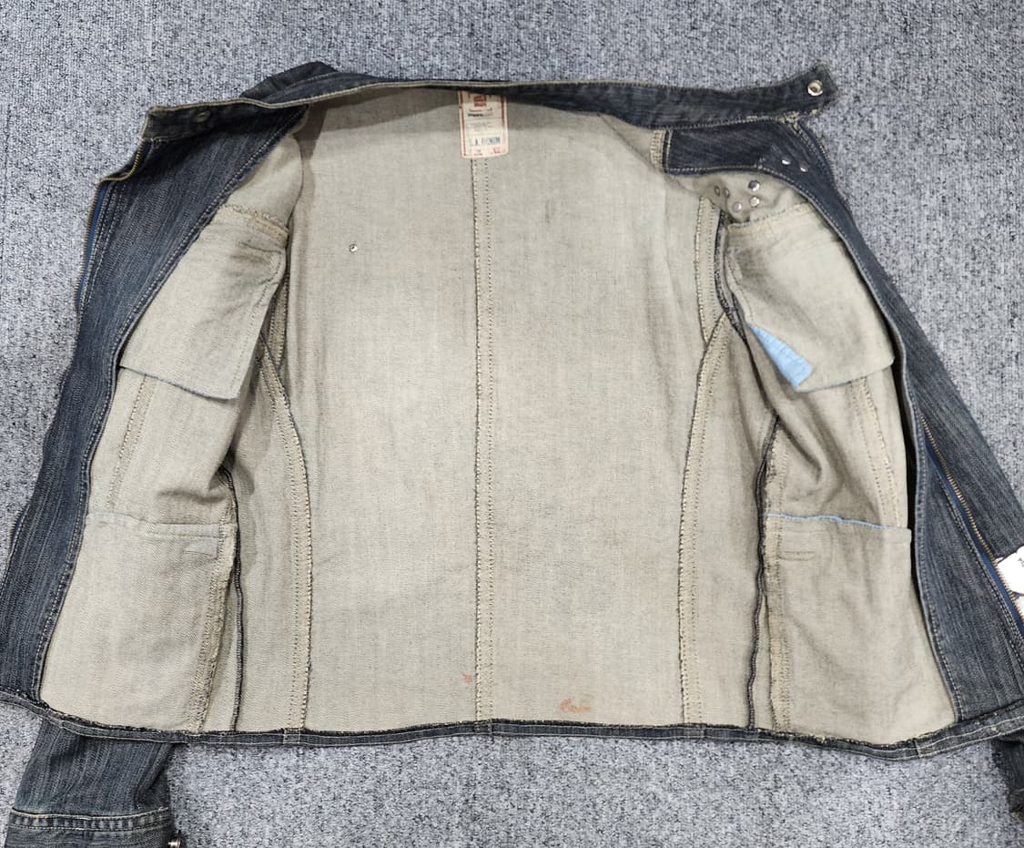 EIGENPOST 바람의검심 커스텀 빈티지 데님자켓 XL 상품이미지3