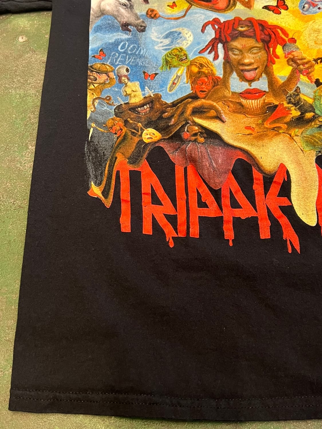 [M] 트리피 레드 Trippie Redd 아트워크 티셔츠 상품이미지4