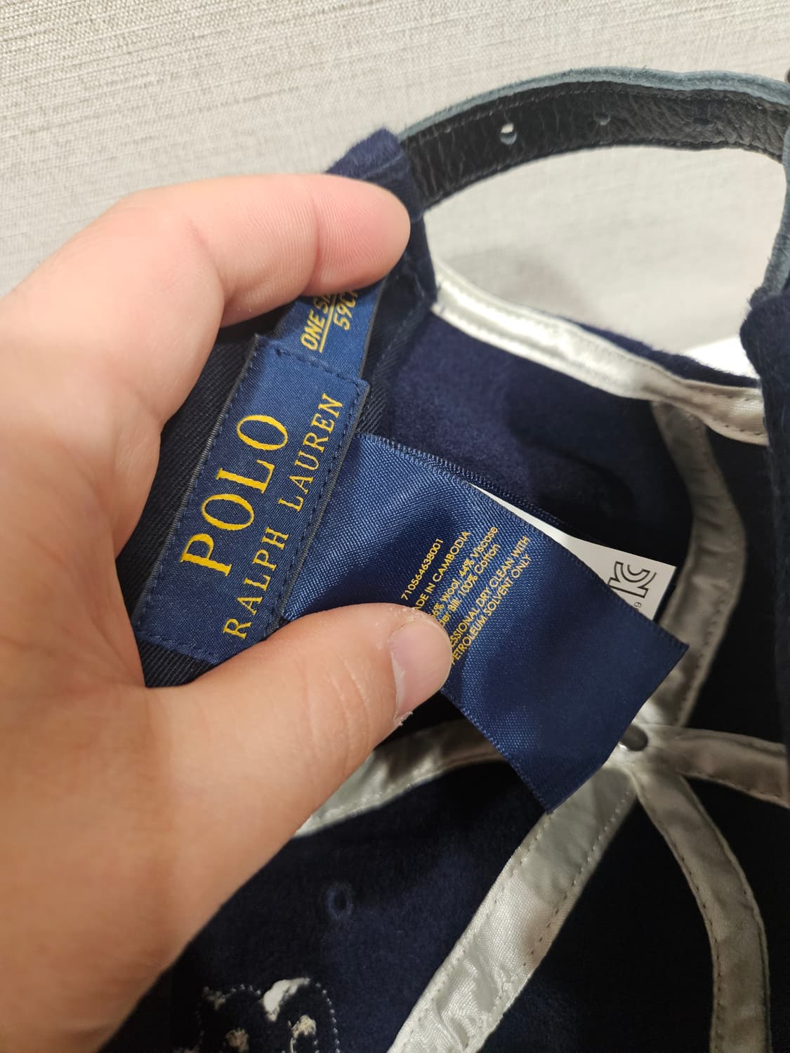 폴로 캡 가죽스트랩 상품이미지4