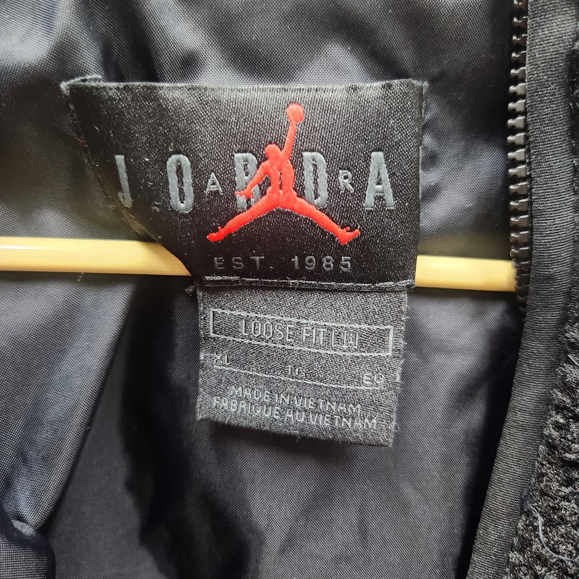 조던 후리스/아노락 풀집업 크롭 후드집업 XL 상품이미지5