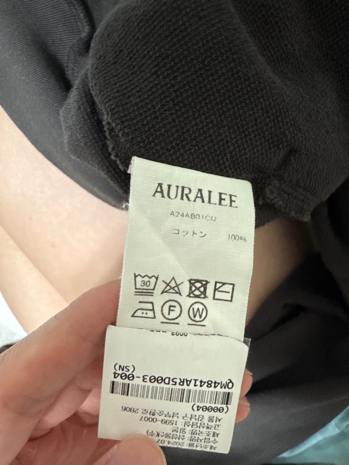 (3) 오라리 하이게이지 집업 다크브라운 상품이미지3