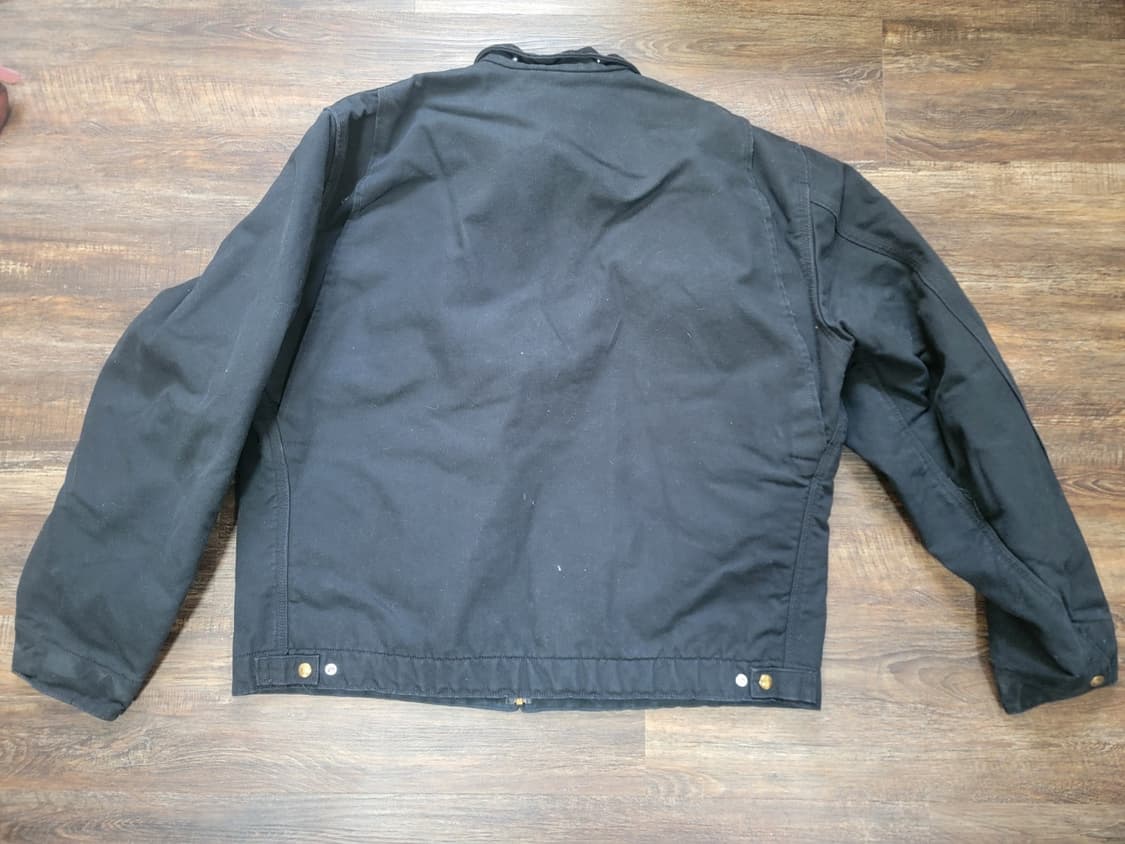 칼하트 J01 디트로이트 커스텀 자켓 블랙 상품이미지5