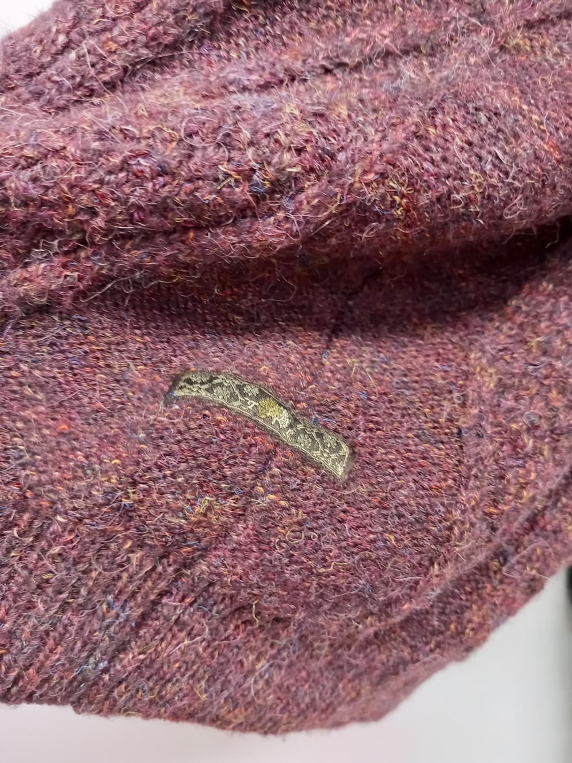 새 써스데이아일랜드 춘추동 알파카블랜 니트 풀오버 66 상품이미지7