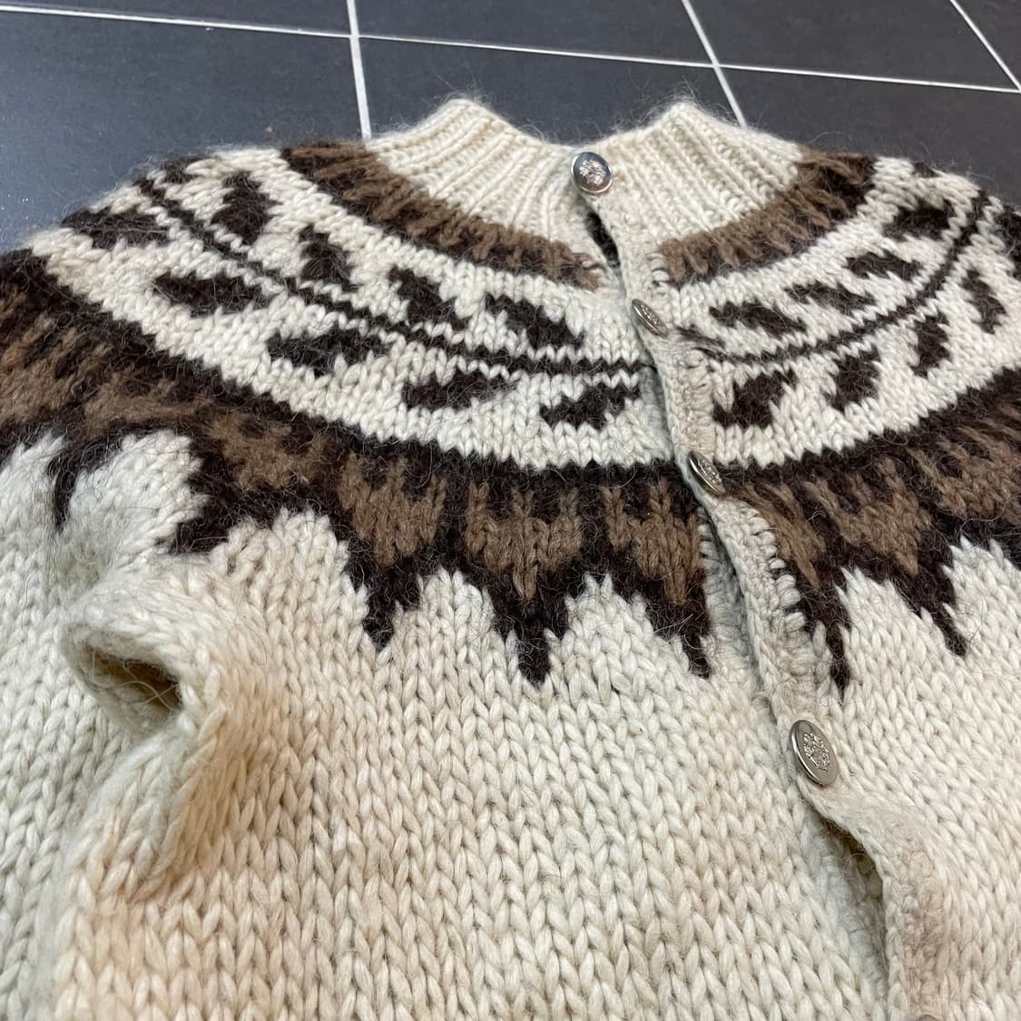 Nordic Knit Cardigan 상품이미지4