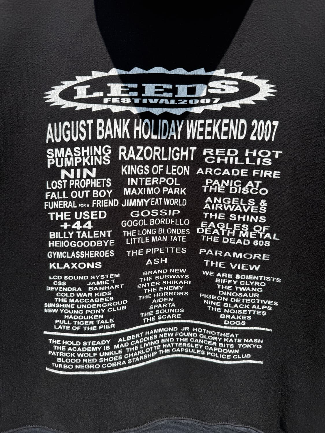 Leeds Festival 2007s 프로모 후드집업 상품이미지4