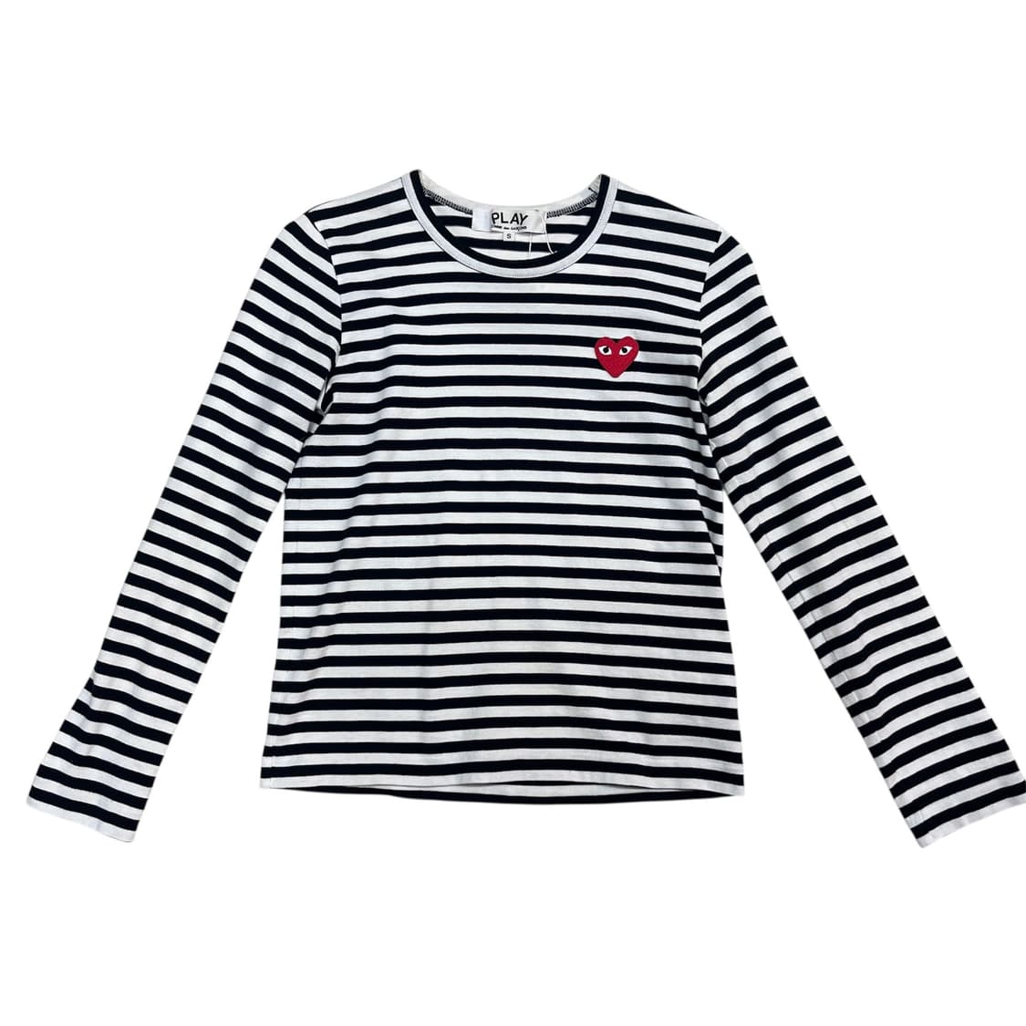 꼼데가르송 스트라이프 긴팔티  S 상품이미지1