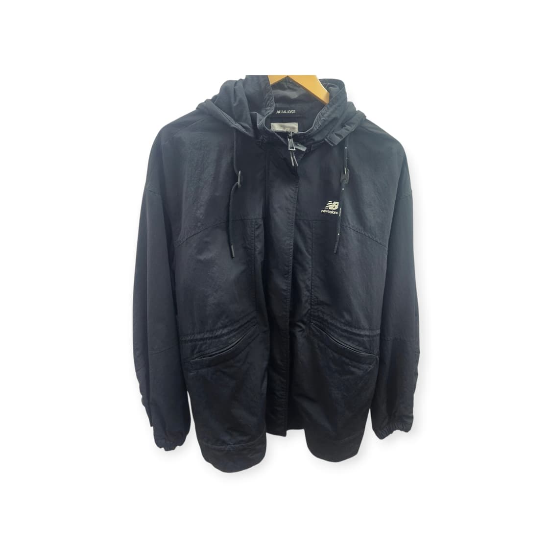 뉴발란스 후드 바람막이 자켓 블랙 90(M) 상품이미지1