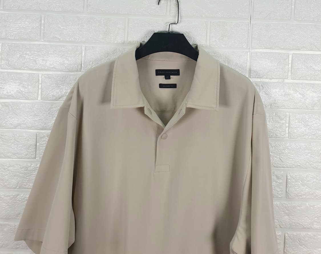 [110]스파오포맨 릴렉스핏 카라 티셔츠 상품이미지4