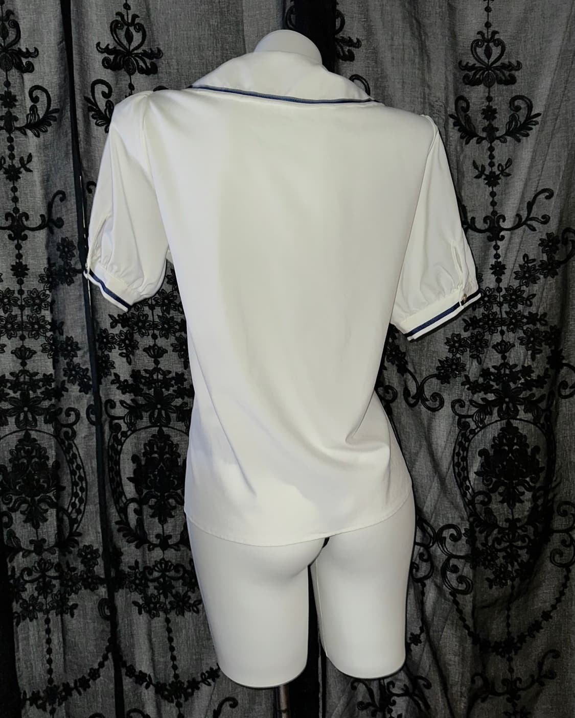 Deep Navy Marine Blouse 상품이미지3
