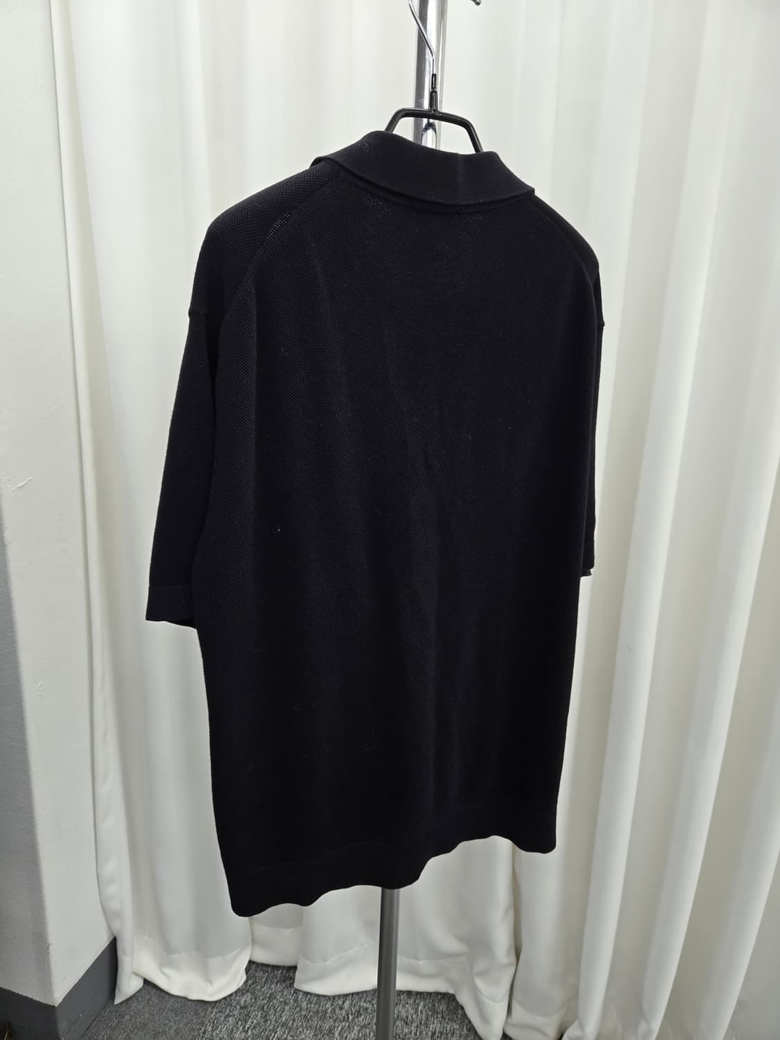 [L] 아페쎄 A.P.C 피케 카라티 블랙 상품이미지5