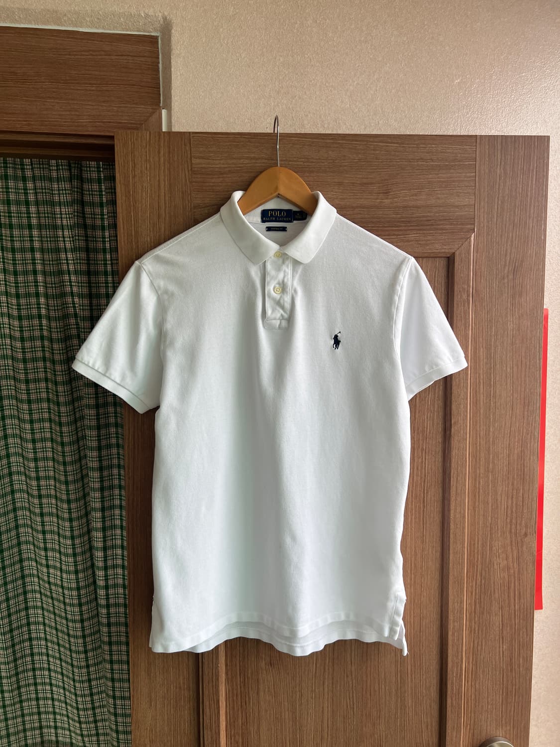 폴로 랄프로렌 화이트 반팔카라티 M (95) 상품이미지1