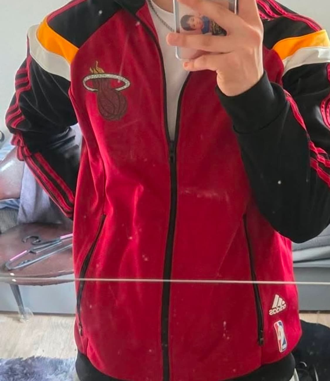 아디다스 nba 사이드라인 트랙 져지 상품이미지8