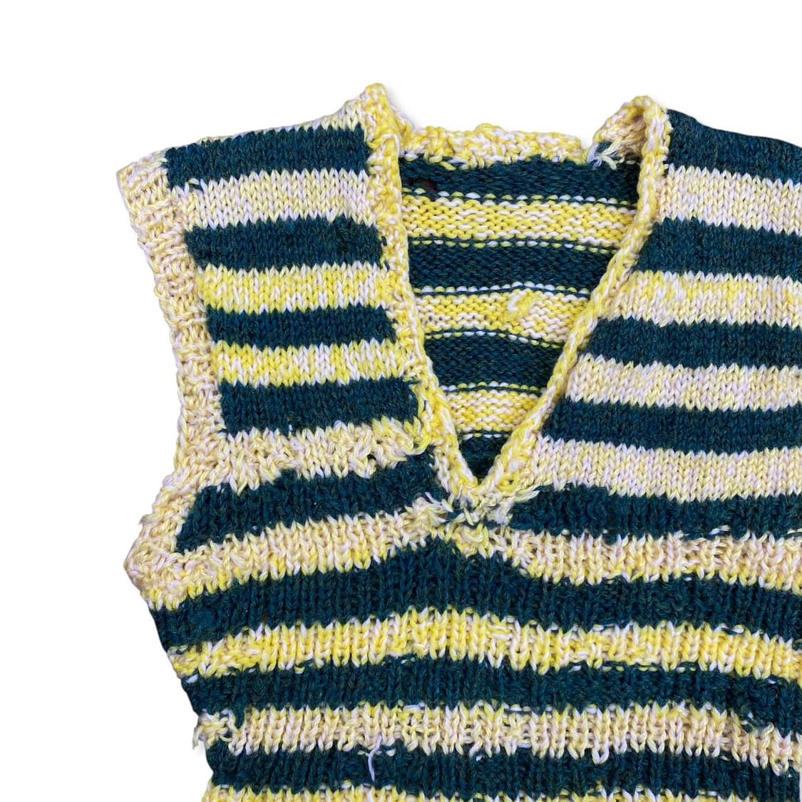 Multi yellow knit vest 상품이미지4