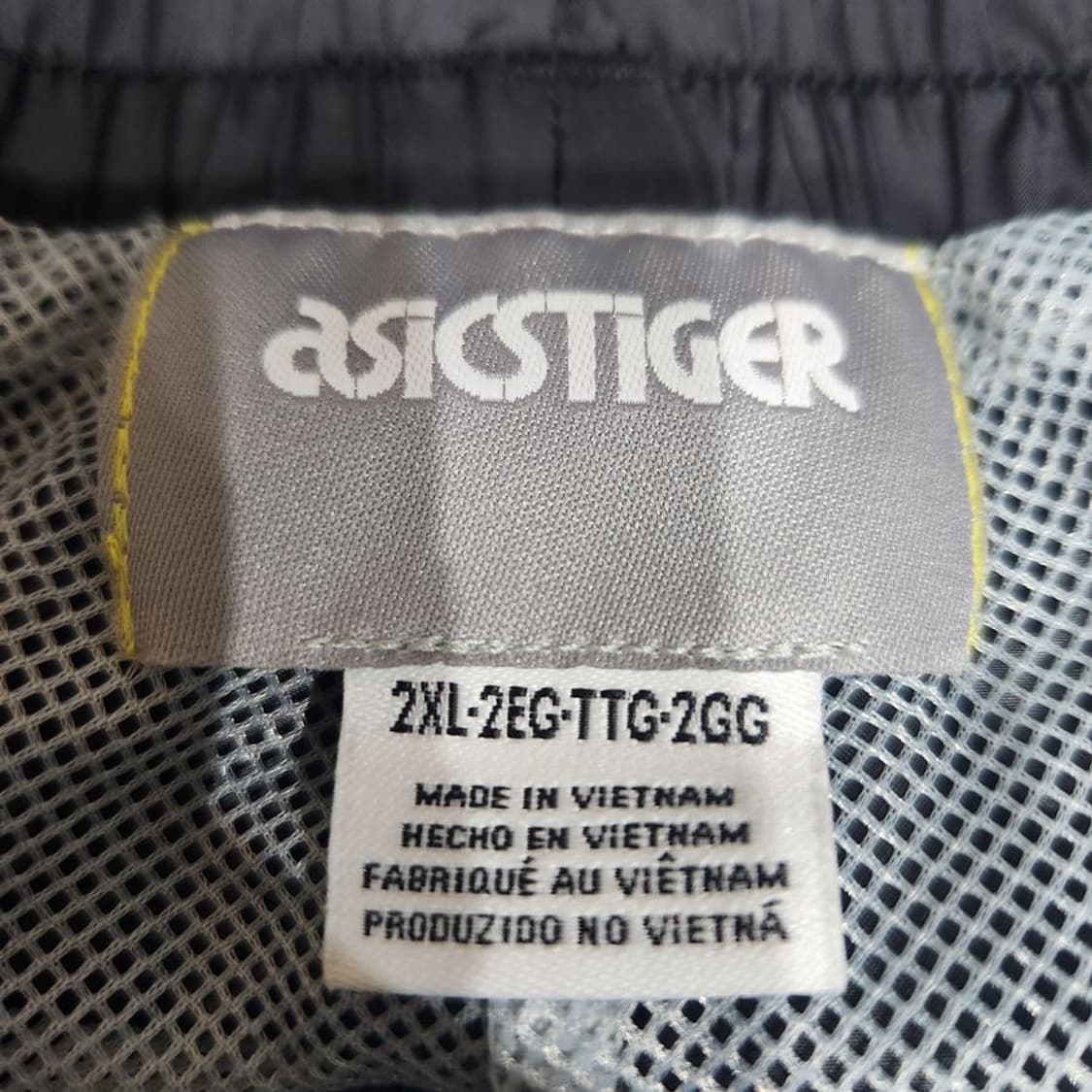 [2XL]아식스타이거 블랙 우븐 조거 팬츠 상품이미지7