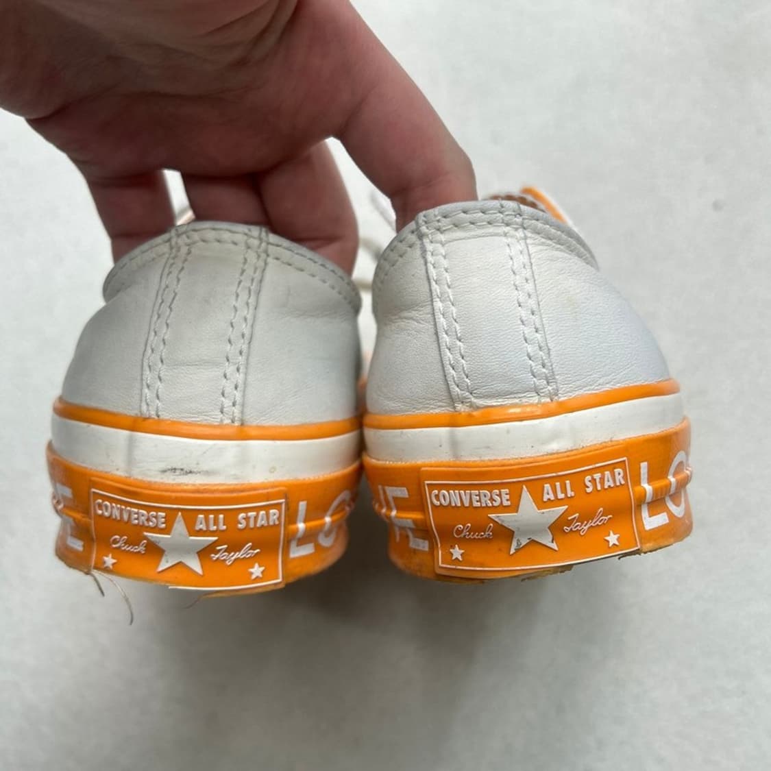 컨버스 척 70 로우 러브그래픽 크림 스니커즈 230 상품이미지7