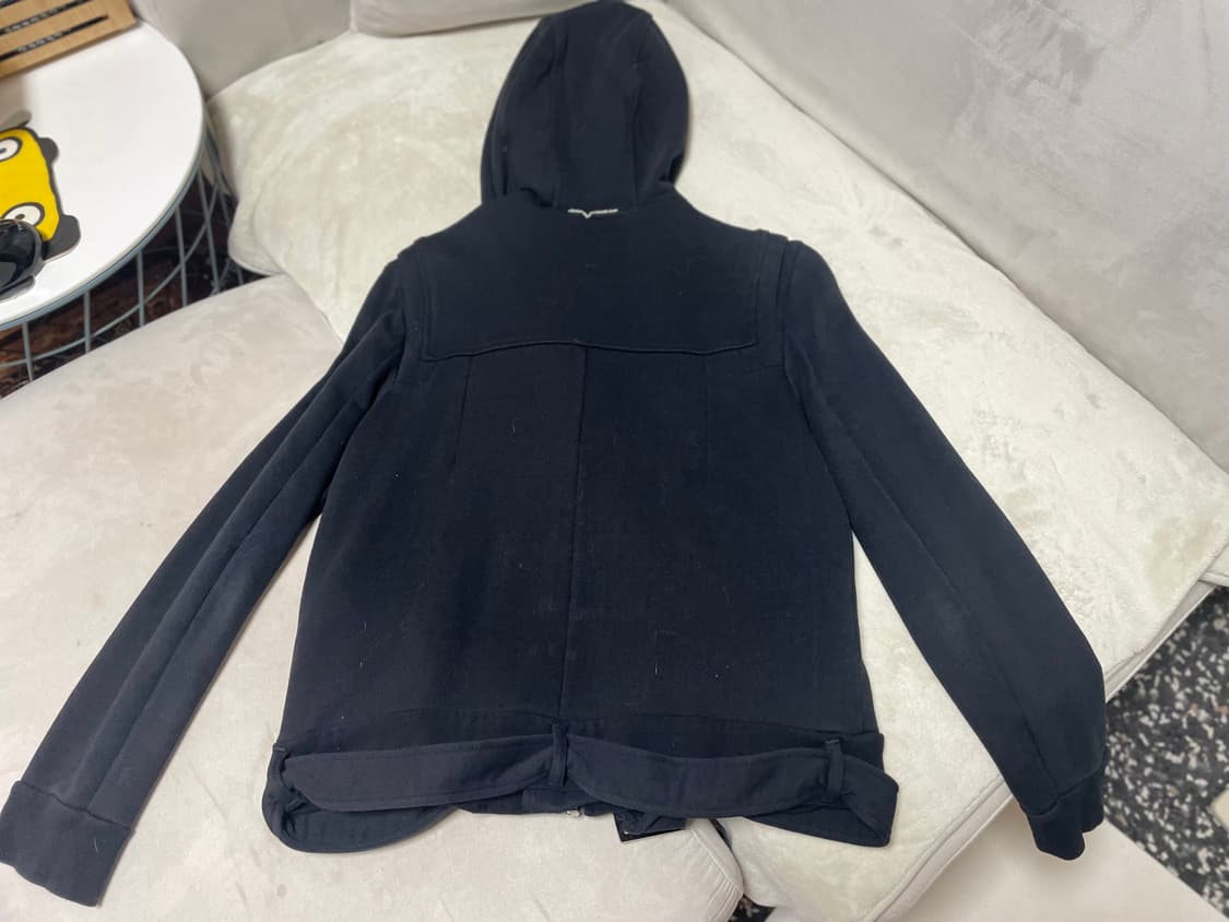 The Kooples SPORT 니트져지 블랙 후드 집업 S 상품이미지4