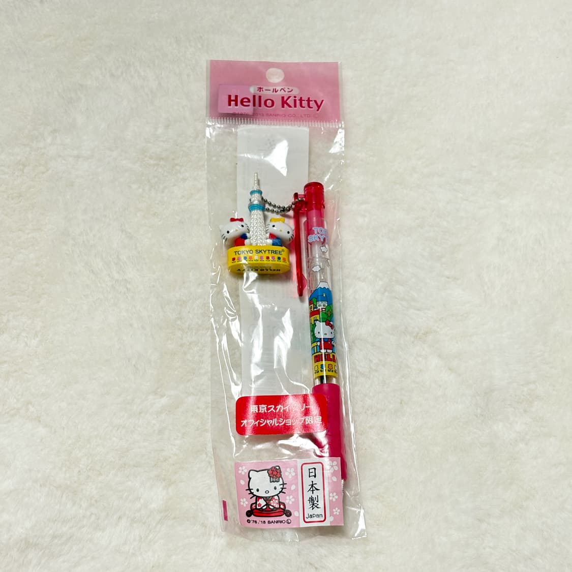 [레어] 고전키티 2013년도 도쿄 스카이트리 오피셜 숍 한정 키티 볼펜 상품이미지1