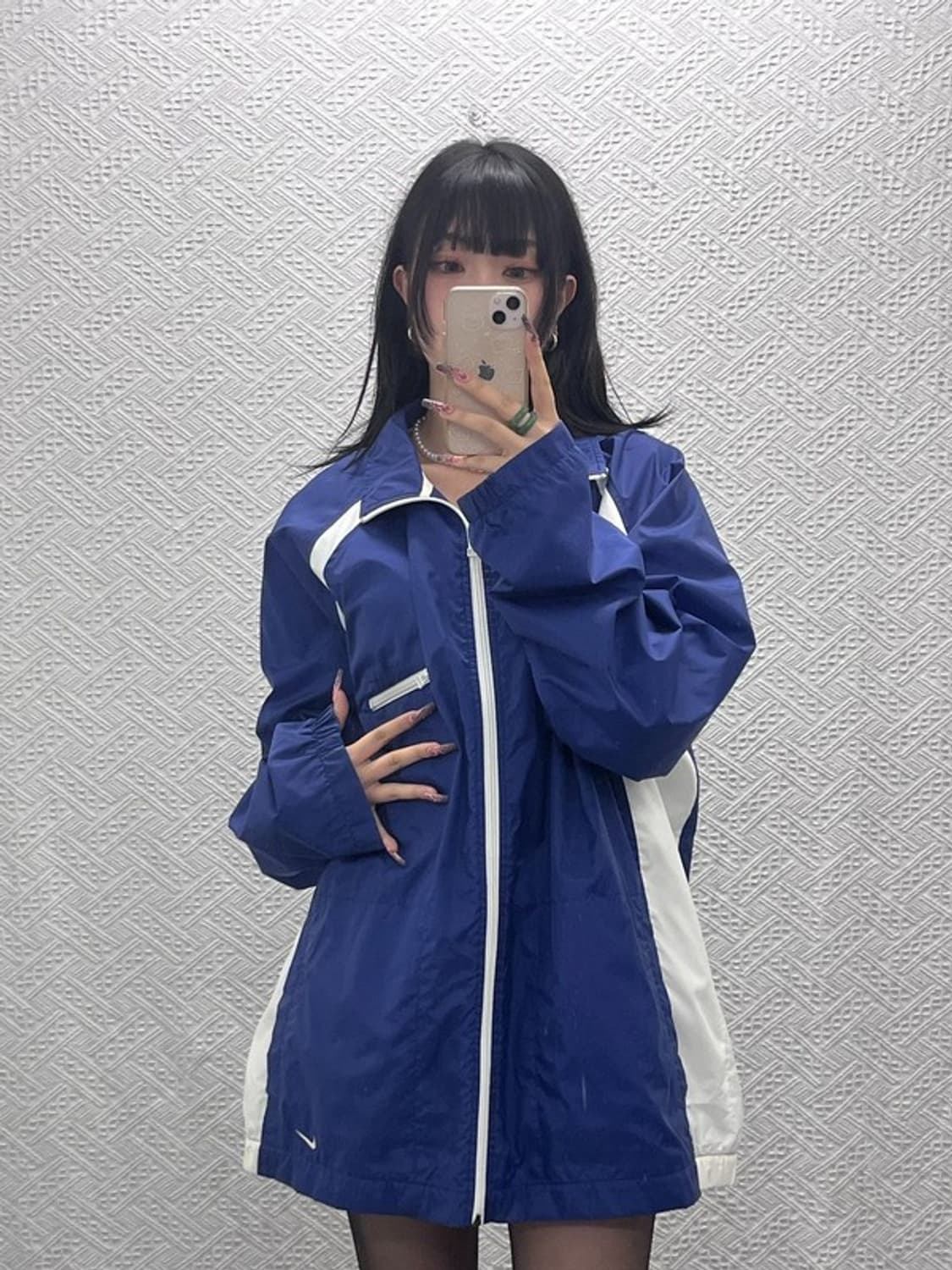 나이키 올드스쿨 빈티지 레트로 오버핏 바람막이 자켓 XL C11670 상품이미지2