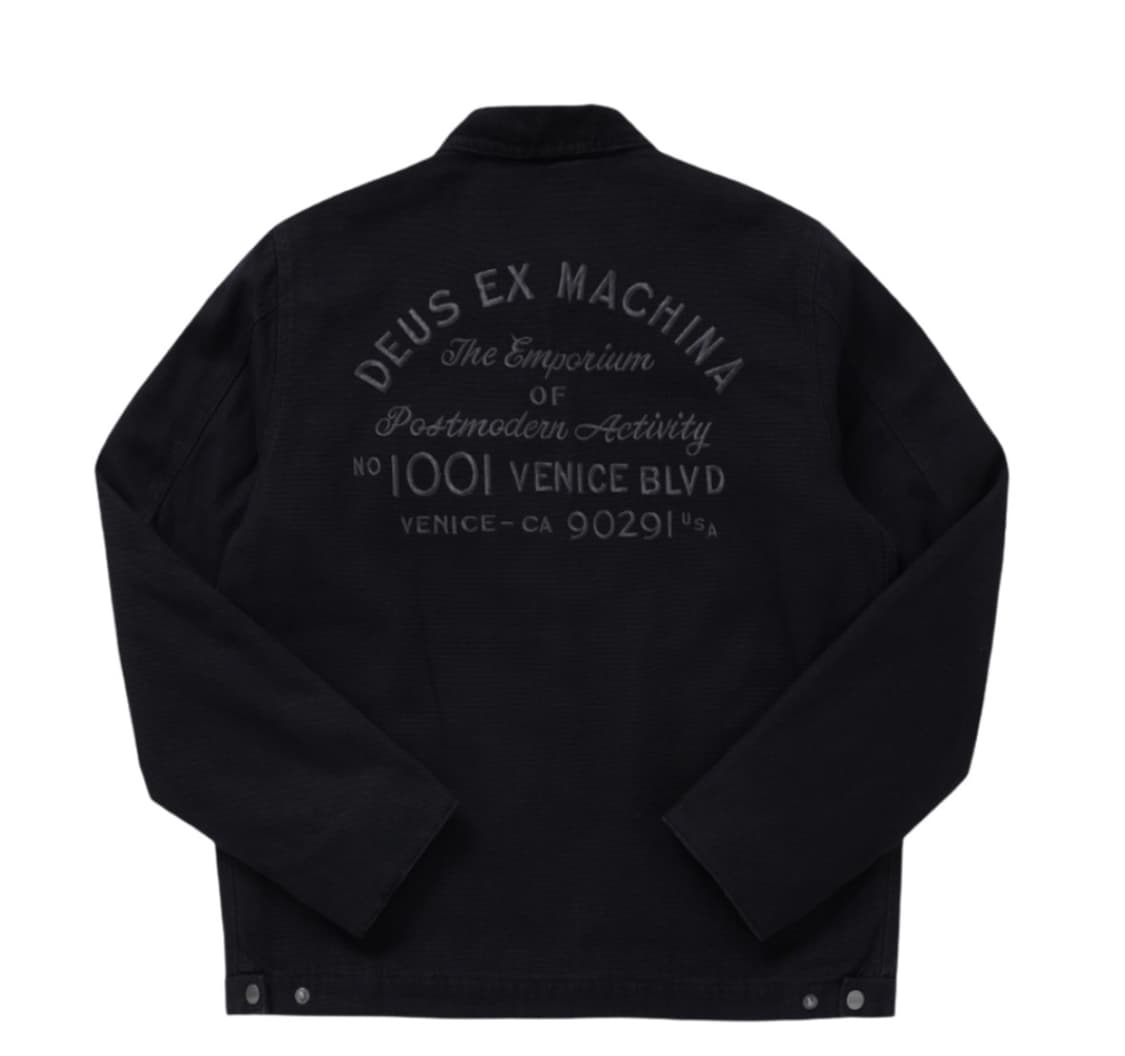 데우스 워크웨어 자켓 블랙 상품이미지2