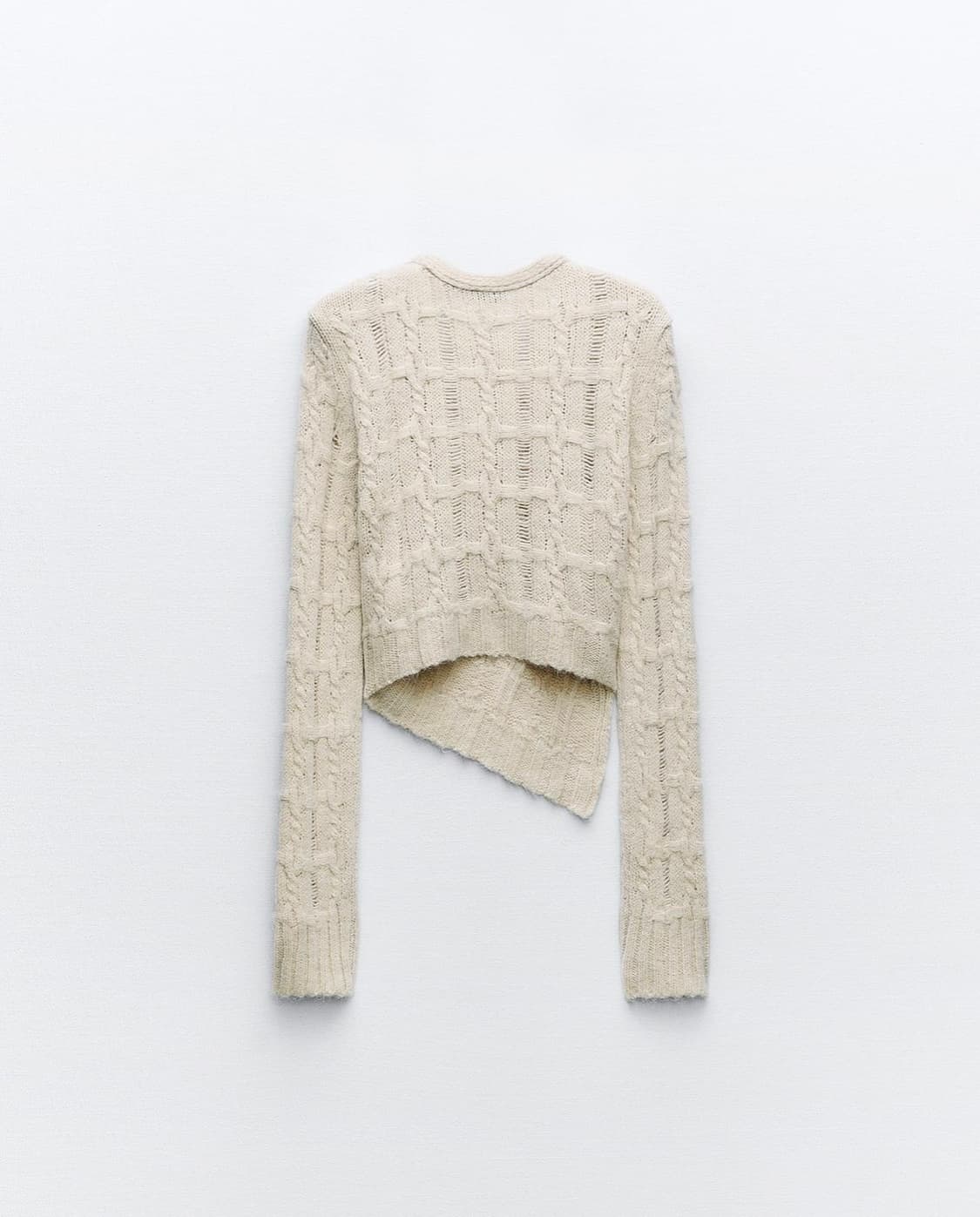 ZARA 니트 크롭 스웨터 상품이미지6