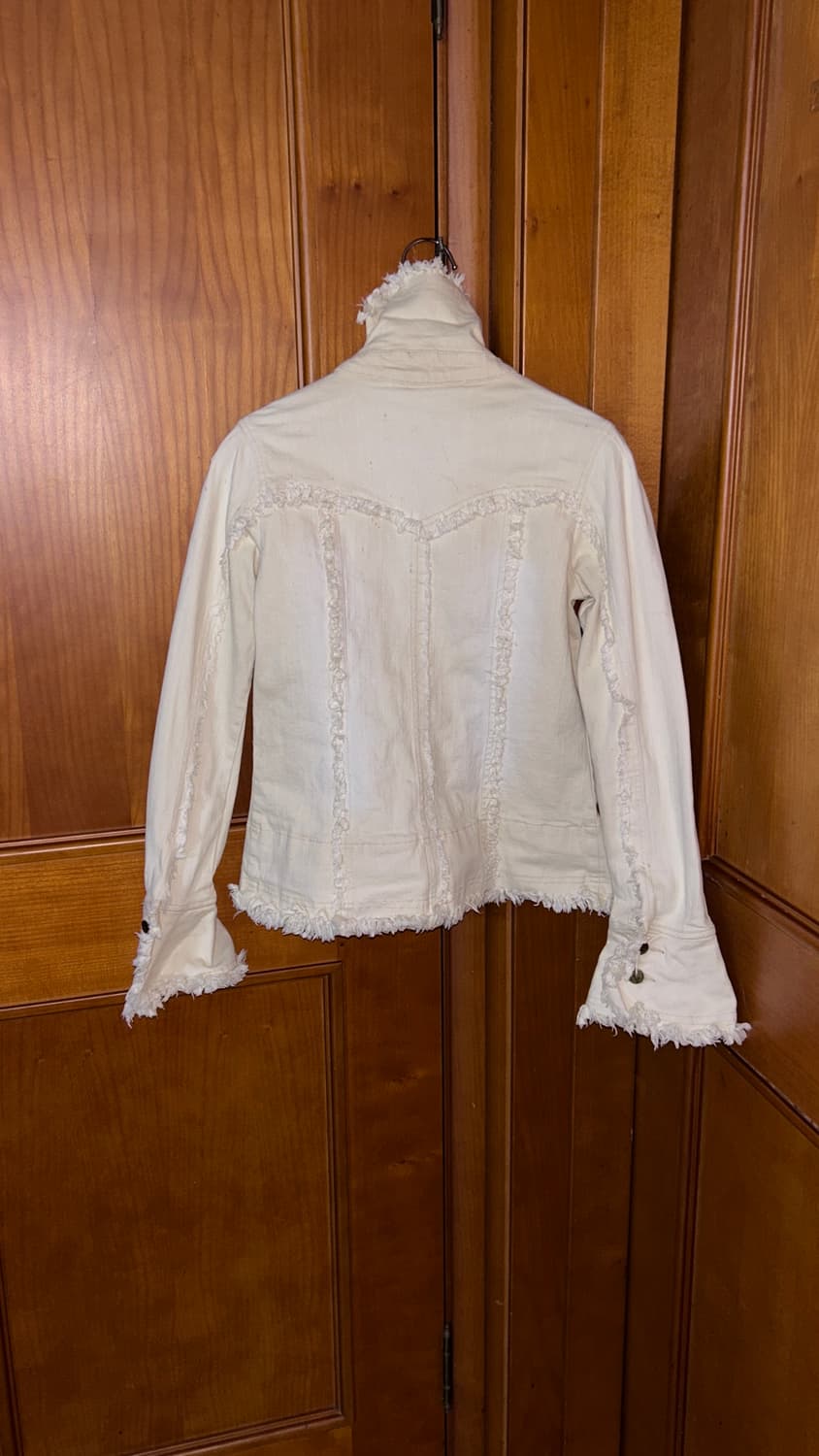 Dusty Fringe Ivory Jacket 상품이미지7