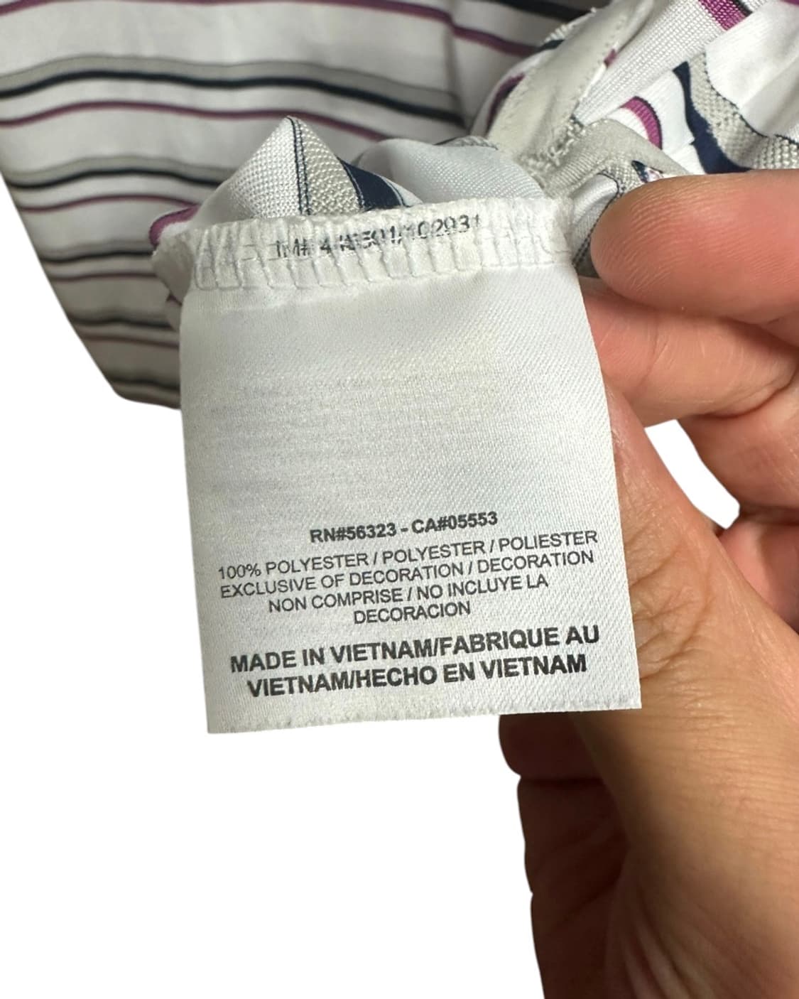 나이키(nike) 나이키골프 드라이핏 스트라이프 카라티셔츠 US M 상품이미지9